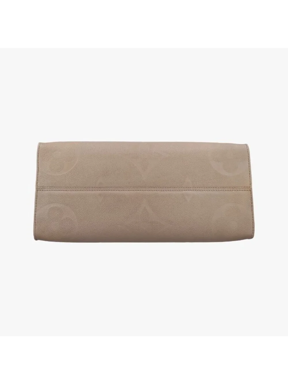 Louis Vuitton On The Go MM Beige Monogram Empreinte Tote